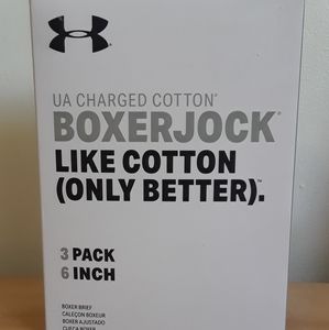 UA Charged Cotton Boxerjocks 3-Pack